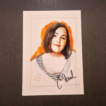 Ela Paul – signierter, limitierter Art Print (DIN A4), individuell veredelt – Heroes in Town.