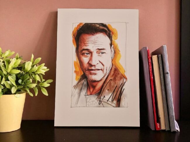 Kai Noll – signierter, limitierter Art Print (DIN A4), individuell veredelt – Heroes in Town.