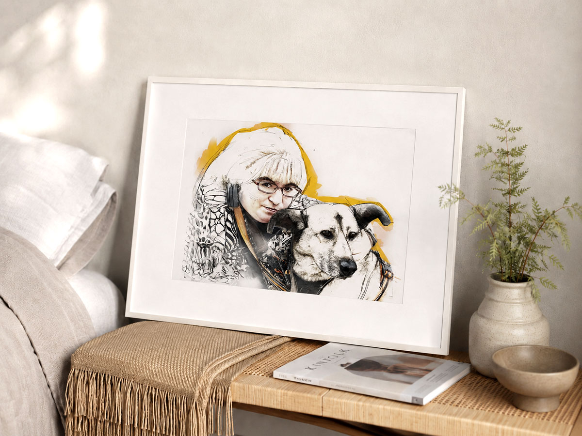 Uli Stein-Stiftung 04 - Art Print